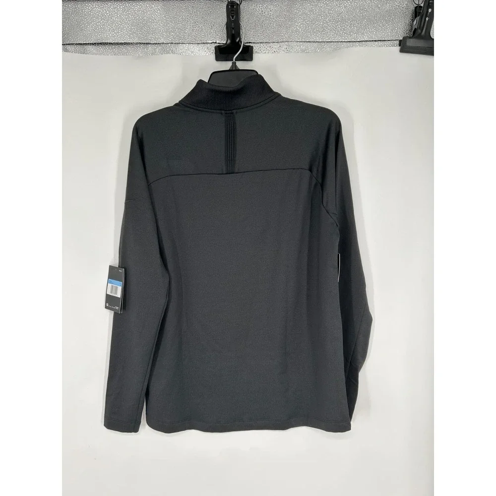 Nike Golf Mens Medium Dri Fit Vapor Standard Fit‎ Quarter 1/4 1/2 Zip BV0390-010